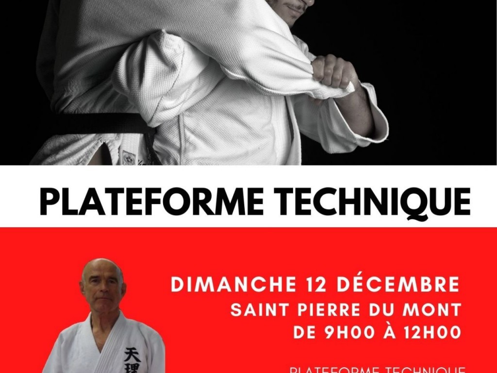 Image de l'actu 'Plateforme technique Dimanche 12 décembre à Saint Pierre du Mont'