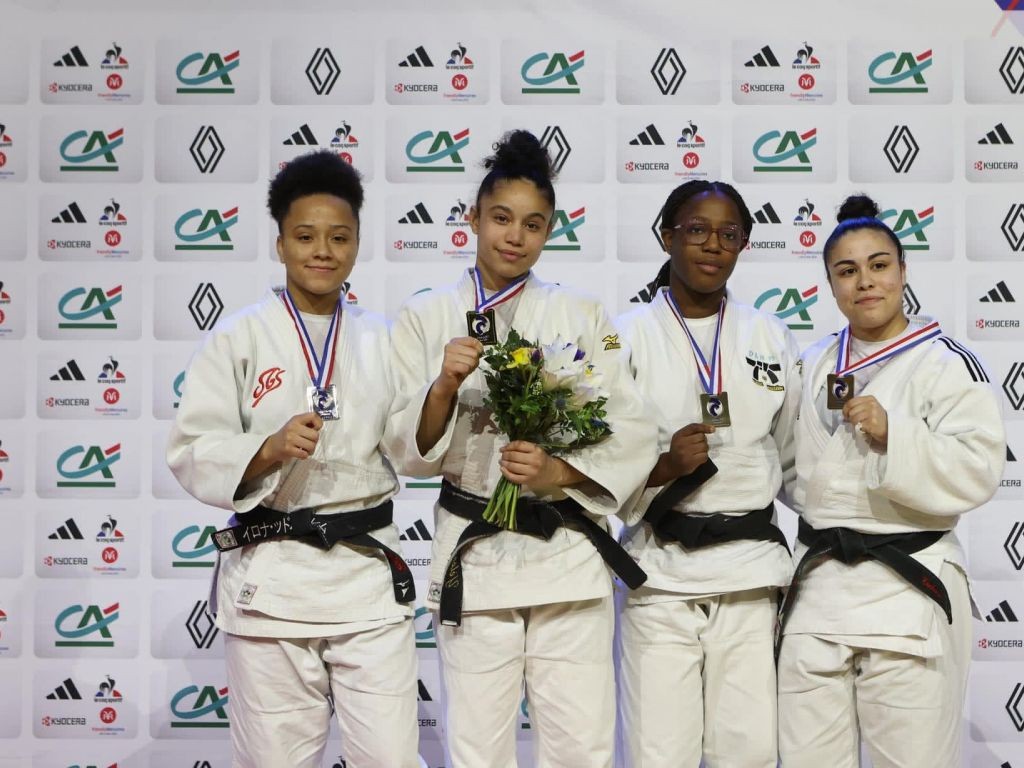 Image de l'actu 'Championnat de France 1ère Div - Juniors : Lola BERTHET (-57kg) et Sandra DARBES- TAKAN (-70kg) 3e !'