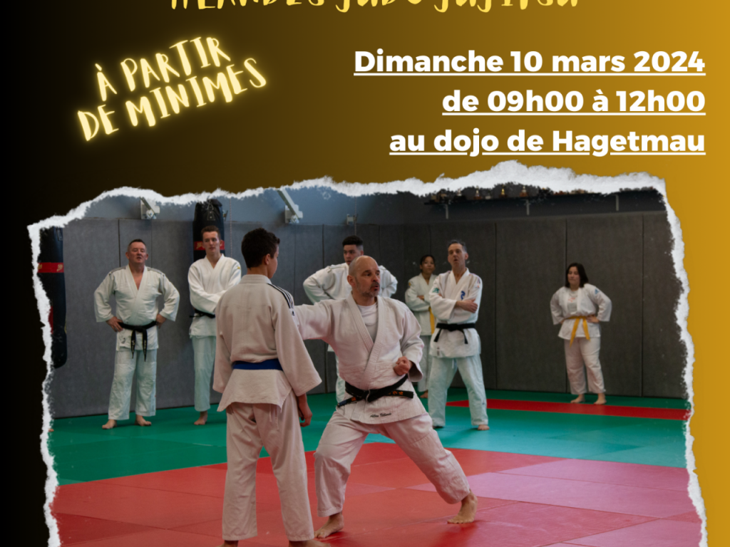 Image de l'actu 'Agenda : Stage Jujitsu 10/03/24 à Hagetmau'