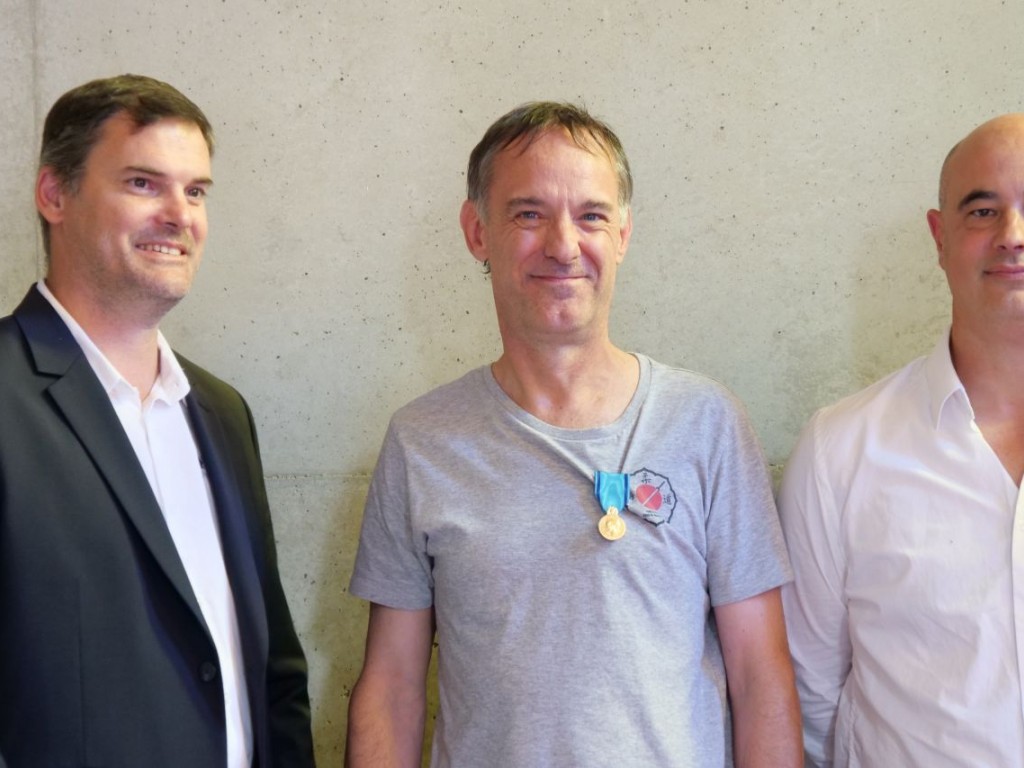 Image de l'actu 'Fabrice Labarrère médaillée de la Jeunesse et Sports'