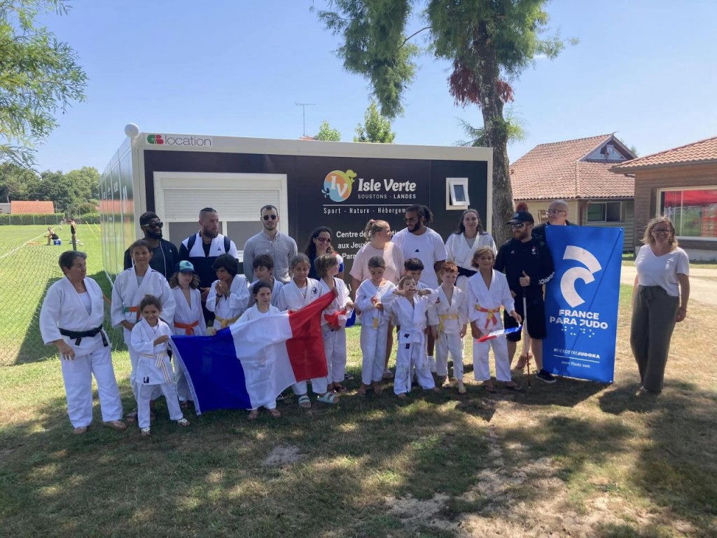 Image de l'actu 'l'équipe de France Paralympique Judo à Soustons'