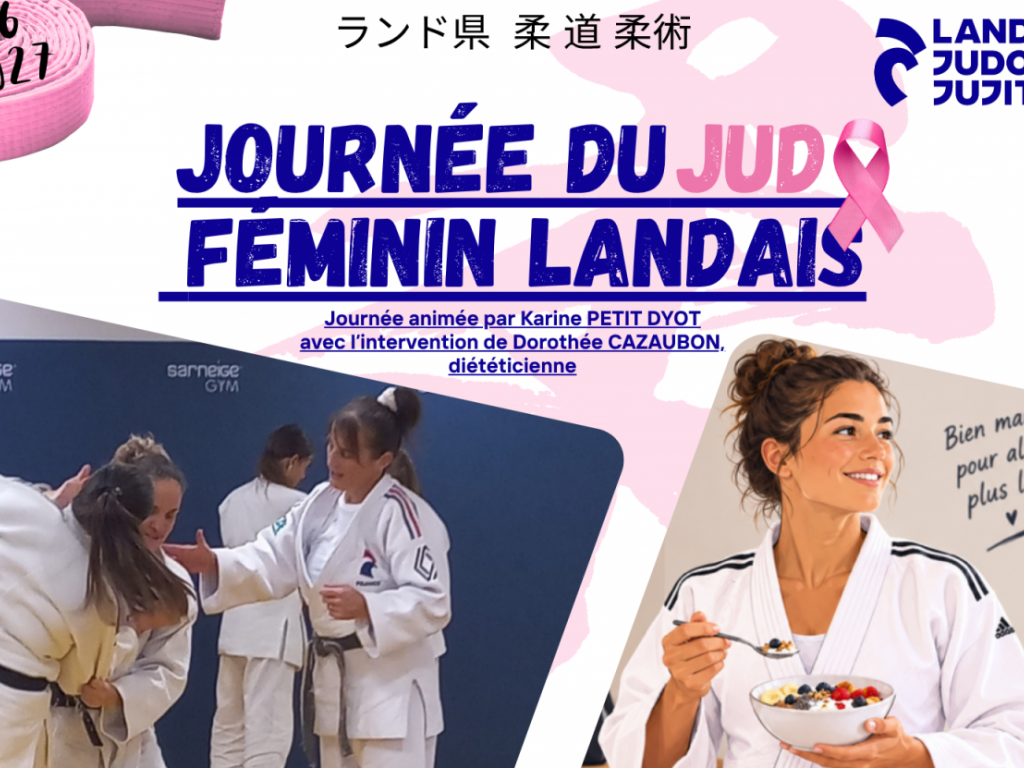 Image de l'actu 'Journée du judo féminin landais : samedi 17 octobre 2026'