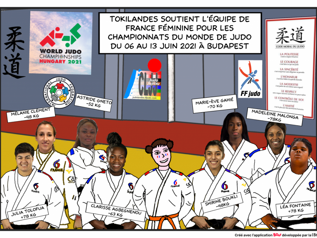 Image de l'actu 'Budapest 2021 : TokiLandes soutient l'équipe de France'