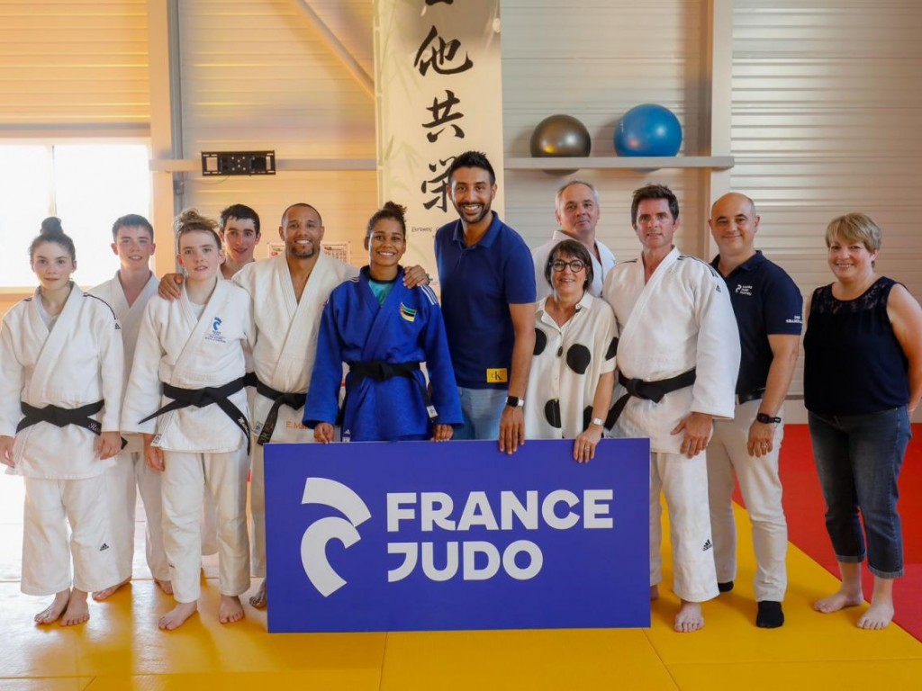 Image de l'actu 'Délégation judo du Mozambique à Dax pour les JO : Jacira FERREIRA'