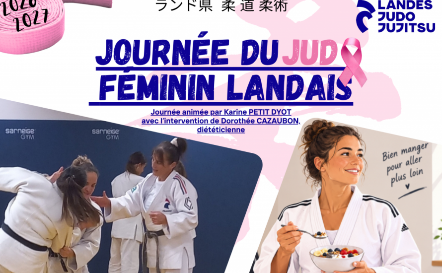 Journée du judo féminin landais : samedi 17 octobre 2026